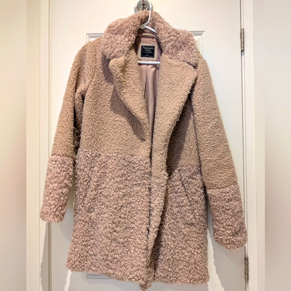 Abercrombie faux fur jacket